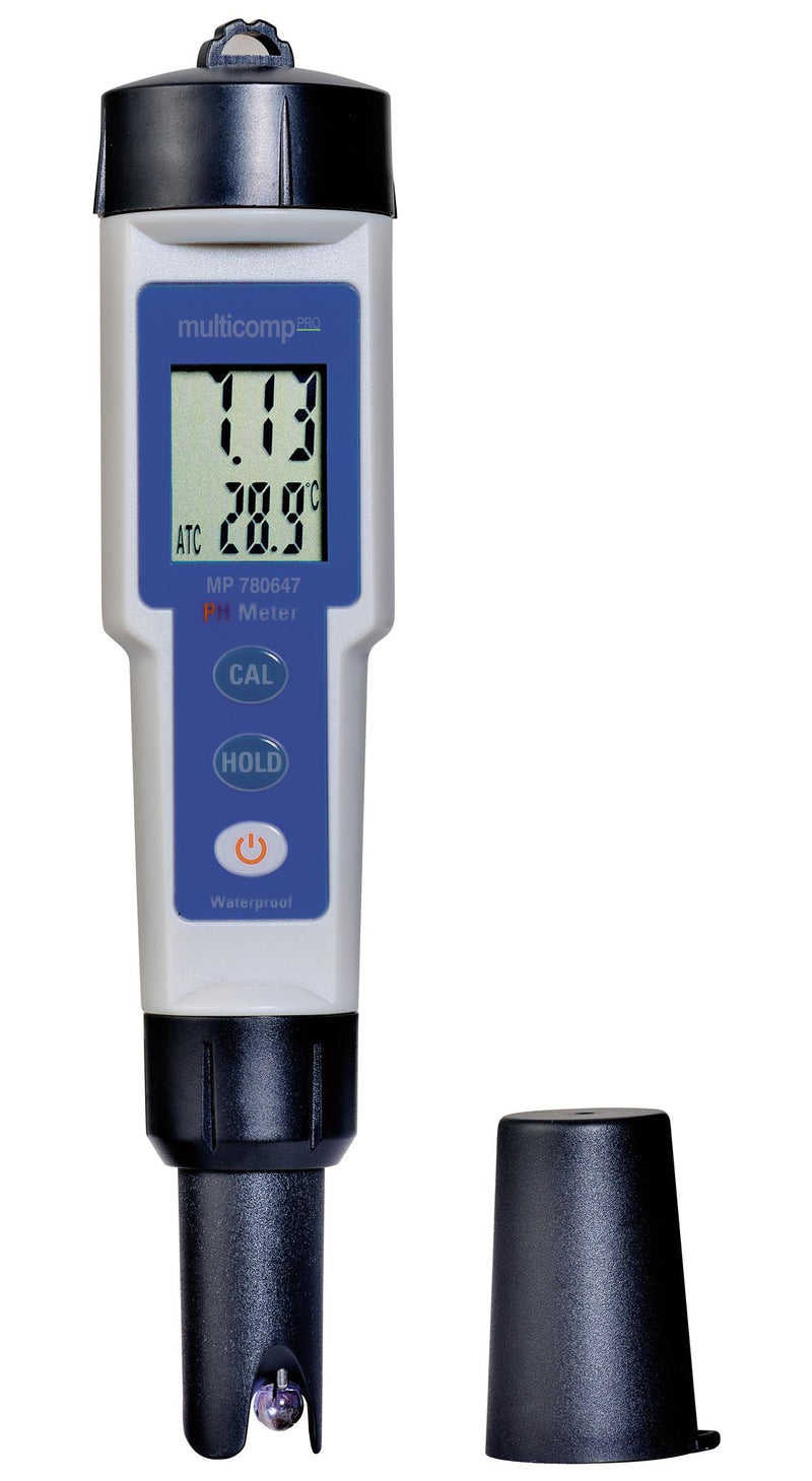 Multicomp PRO MP780647 PH Meter / Tester 0pH to 14pH 0.01 0.03