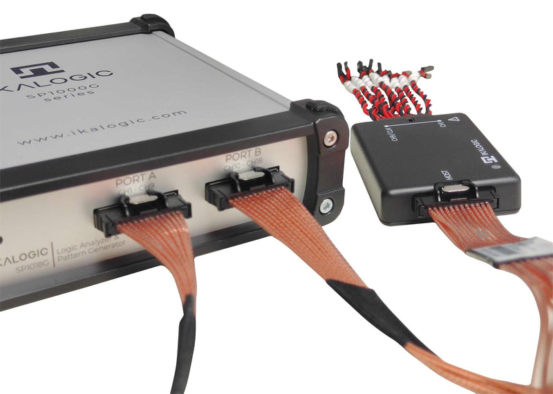 Ikalogic SP1018G Logic Analyser 18 1 4GBit 250 MHz 46 mm