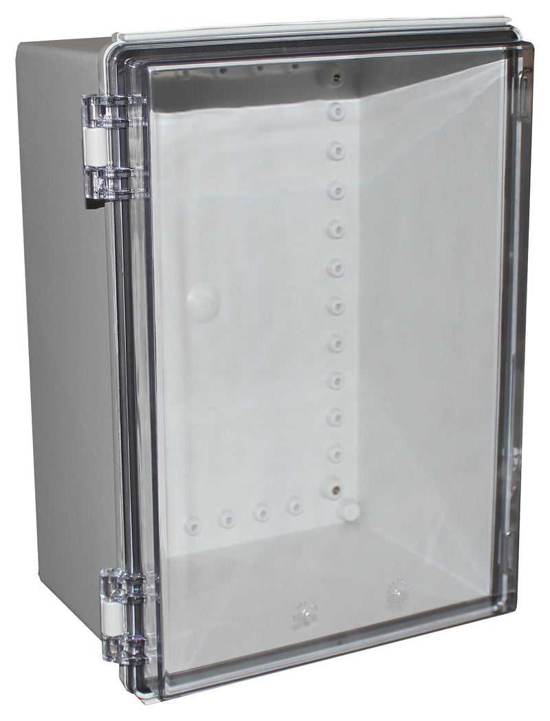Camdenboss CHDX8-230C Plastic Enclosure Hinged Lid Multipurpose Polycarbonate 180 mm 250 350 IP66 IP67