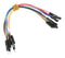Mikroelektronika MIKROE-512 Wire Jumper Plug to Receptacle 150 mm 10 Pieces New