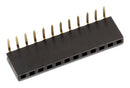 Wurth Elektronik 613020143121 PCB Receptacle Board-to-Board 2.54 mm 1 Rows 20 Contacts Through Hole Mount Right Angle