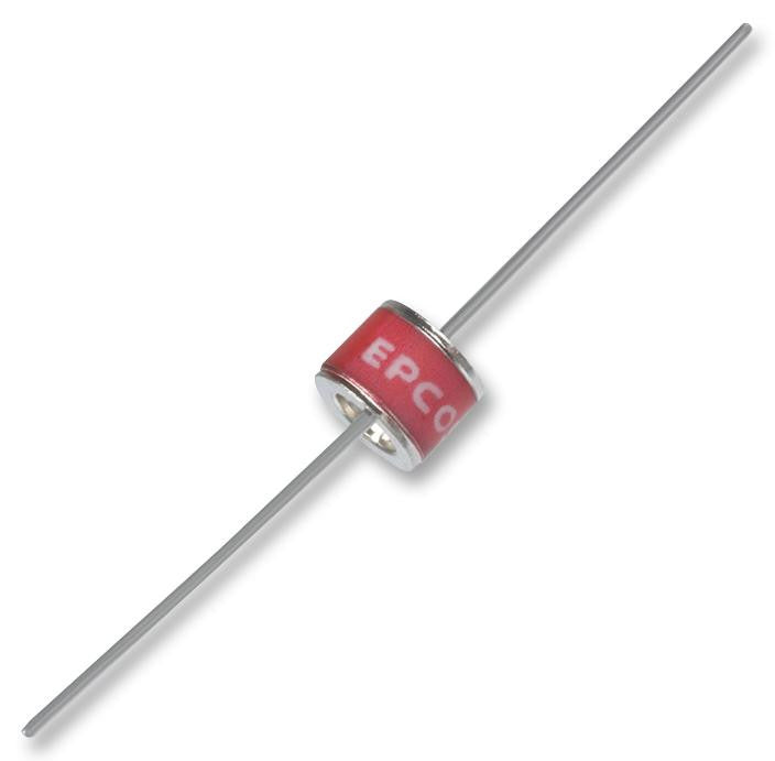 EPCOS B88069X4880S102 Gas Discharge Tube (GDT), 2-Electrode, N8 Series, 90 V, Axial Leaded, 10 kA, 600 V