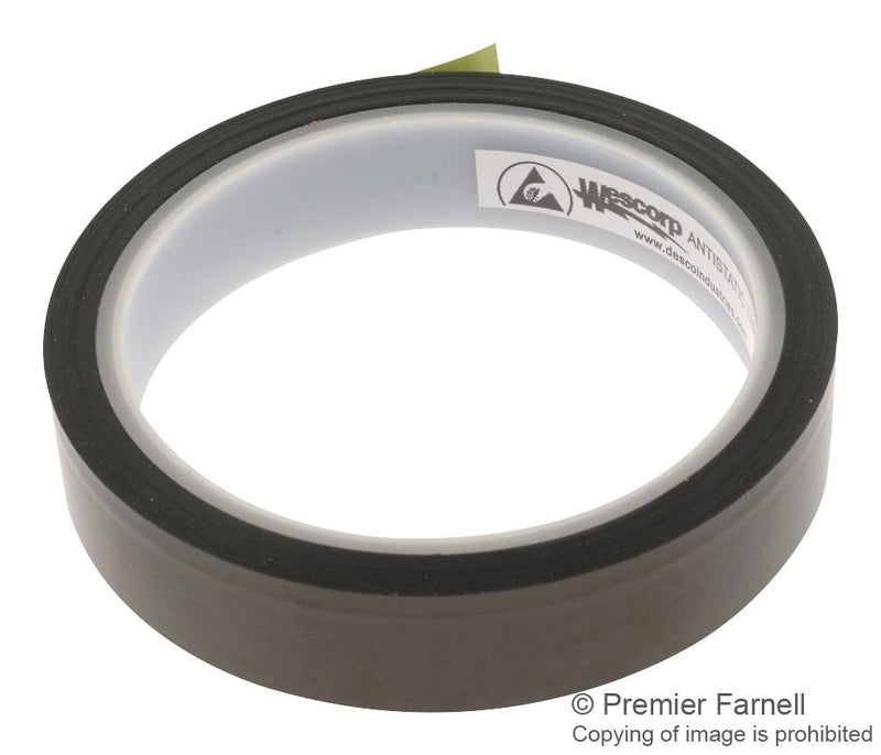 Desco 81272 ESD Tape PI (Polyimide) Film 19.05 mm 0.75 &quot; 32.918 m 36 Yard