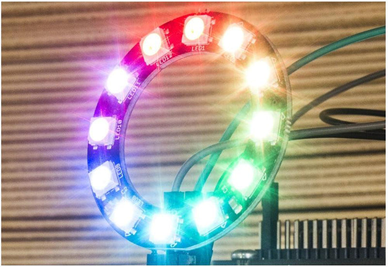 Kitronik 35135 Add-On Board ZIP Arc For micro:bit 12 x RGB Leds 360&deg; Circle