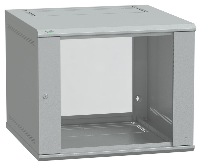 Schneider Electric NSYKDB9U4F 19" Wall Cabinet 9U Steel Light Grey 485 mm 600 400 New