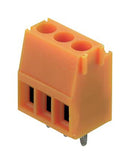 Weidmuller 1720250000 Wire-To-Board Terminal Block 3.5 mm 5 Ways 28 AWG 14 1.5 mm&sup2; Screw