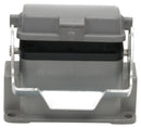 Multicomp PRO MP009384 Heavy Duty Connector Base Bulkhead Mount Side Entry Aluminium Body 1 Lever 10B