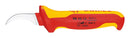 Knipex 98 53 13 Cable Knife VDE Dismantling Sickle Blade 190 mm Length