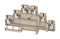 Weidmuller 2428510000 DIN Rail Mount Terminal Block 6 Ways 28 AWG 12 2.5 mm&Acirc;&sup2; Push In 22 A