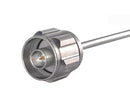 HUBER+SUHNER 11_N-50-2-15/113_UE RF / Coaxial Connector N Straight Plug Solder 50 ohm EZ 86 TP M17 Brass