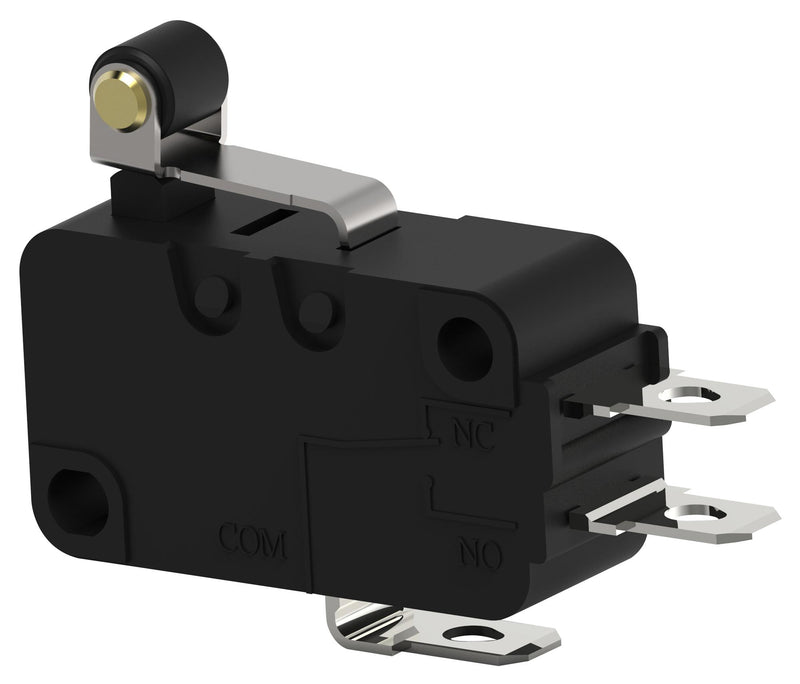 Alcoswitch - TE Connectivity SAJ35XXSRLN49SDTFAQ Microswitch Subminiature Short Hinge Lever Spdt Quick Connect 5 A