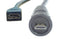 Multicomp PRO MP007433 MP007433 Audio / Video Cable Assembly Hdmi Plug Receptacle 6.6 ft 2 m Black