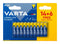 Varta 04903121492 Battery 1.5 V AAA Alkaline Raised Positive and Flat Negative 10.5 mm New