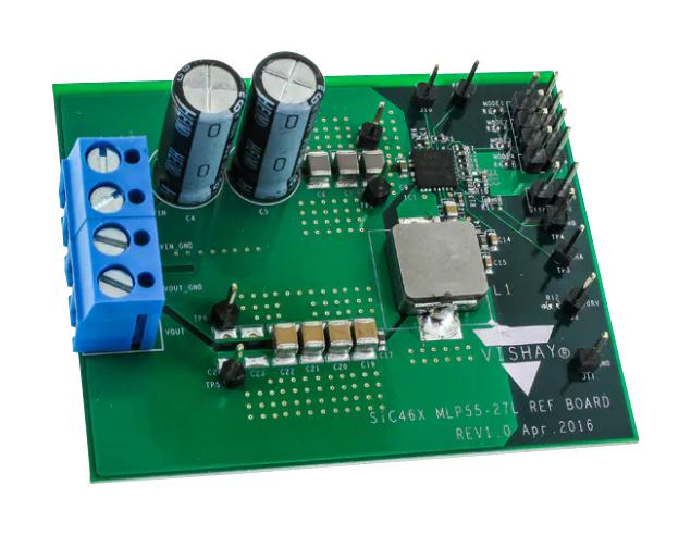 Vishay SIC438AEVB-B Evaluation Board SIC438A Power Management Synchronous Buck Regulator