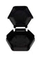 Camdenboss CBHEX1-51-BK CBHEX1-51-BK Plastic Enclosure Hex-Box IoT ABS 45 mm 130 146 IP30 IP40
