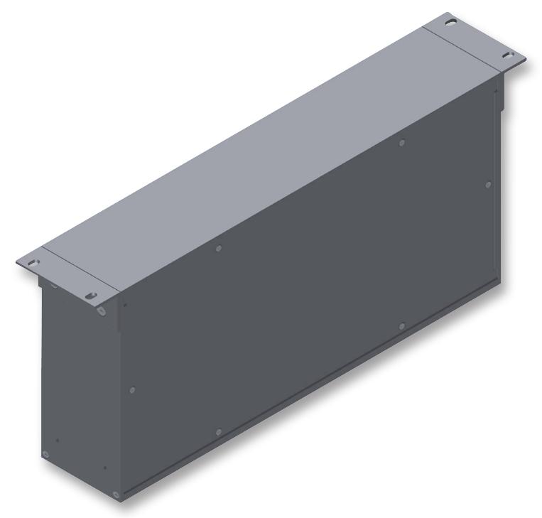 HAMMOND RM2U1913VBK 19" Cabinet, Rack Chassis, Vented, Desktop, 88.9 mm, 89 mm, 422 mm, 330 mm, Aluminium