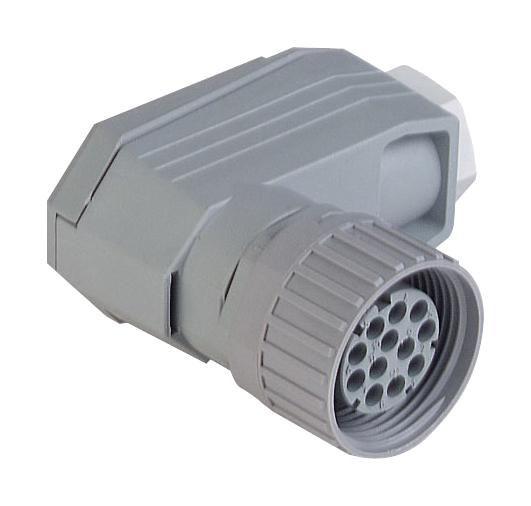 Hirschmann N 11 R FF Circular Connector NR Series Right Angle Plug Contacts Crimp Socket - Not Supplied