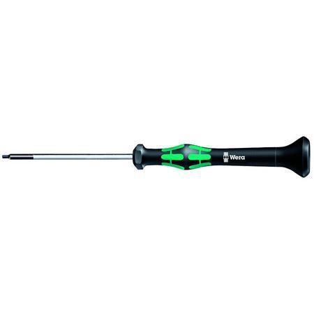 Wera 05118064001 2054 1.3mm x 1 9/16&quot; Kraftform Series Hex-Plus Micro Screwdriver 24T3972