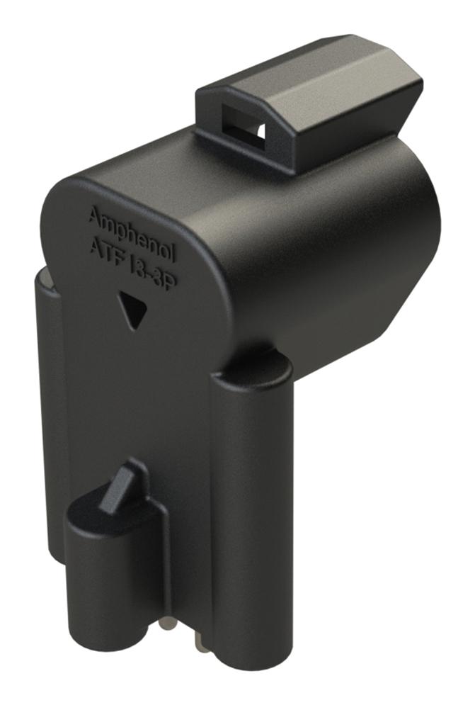 Amphenol SINE/TUCHEL ATF13-3P-BM33J1939 ATF13-3P-BM33J1939 Automotive Connector Board Lock AT Series Right Angle Receptacle 3 Contacts PCB Pin