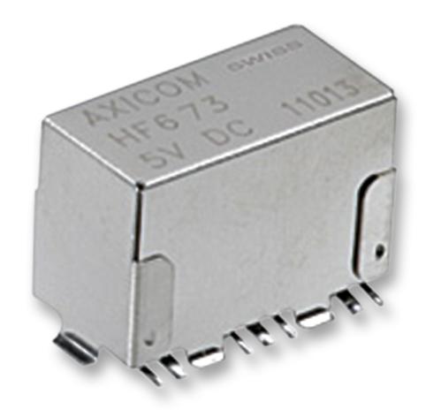 TE CONNECTIVITY HF6 93 General Purpose Relay, HF6 Series, High Frequency, Latching Single Coil, SPDT, 5 VDC, 2 A