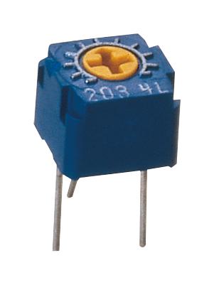 Nidec Copal Electronics CT-6EP104 Trimmer Potentiometer Top Adjustment 100 Kohm 1 Turns Through Hole CT-6 Series 500 mW &plusmn; 10%