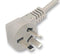 VOLEX 2137H Mains Power Cord, Mains Plug, China, IEC 60320 C13, 8.2 ft, 2.5 m, Black