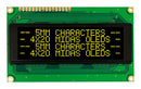 Midas MCOB42005A1V-EYP Alphanumeric Oled 20 x 4 Yellow on Black 5V Parallel English Cyrillic Euro Japanese