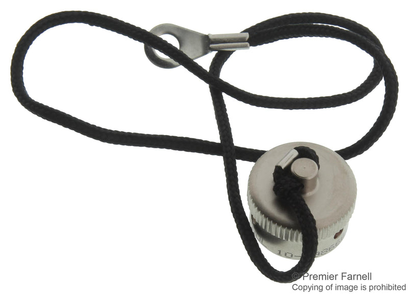 Amphenol Industrial C10-738666-09M4 Dust CAP Metal Rcpt Circular Conn