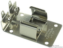 KEYSTONE 1290. BATTERY HOLDER, 9V, SNAP IN, ALUMINUM, SOLDER LUG