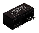 Mean Well SPB09B-15 Isolated Through Hole DC/DC Converter 2:1 9 W 1 Output 15 V 600 mA