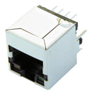 BEL Magnetic Solutions SI-46001-F Modular Connector RJ45 Jack 1 x (Port) 8P8C Cat5 Through Hole Mount