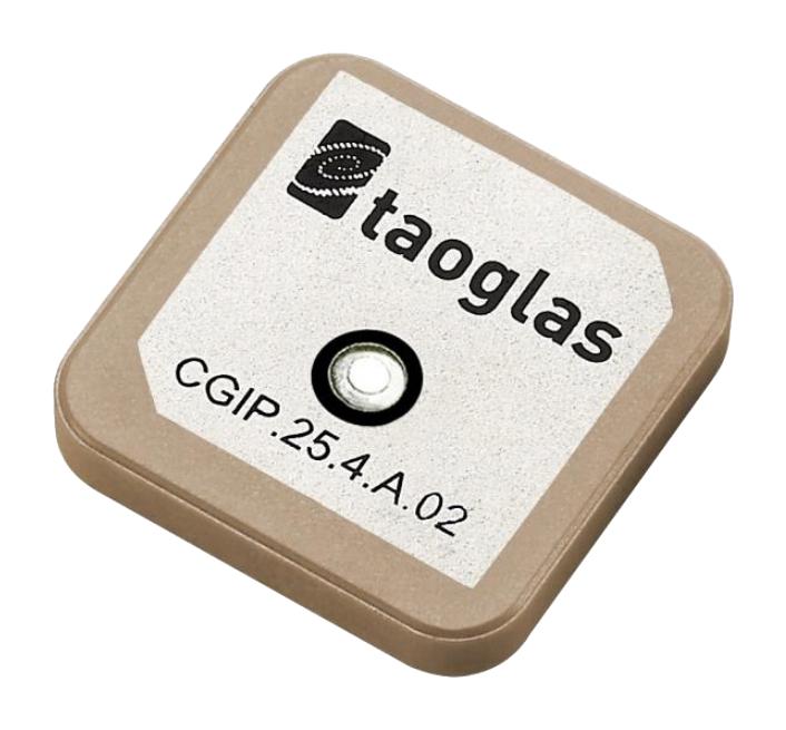Taoglas CGIP.25.4.A.02 RF Antenna Patch 1.575 GHz to 1.621 Adhesive / Pin 5 dBi 1.5 Vswr New