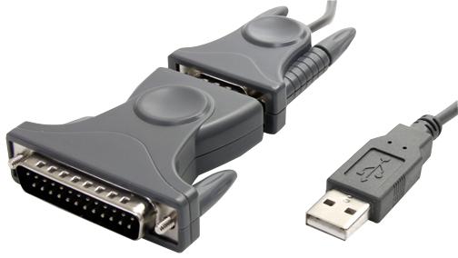 Startech ICUSB232DB25 Lead USB TO RS232 DB9/DB25 M/M