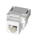 TUK KSH66WH Modular Connector Keystone RJ12 Jack 1 x (Port) 6P6C