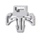 Essentra Components FTH-41-01 Cable TIE Mount Arrowhead Nylon 6.6