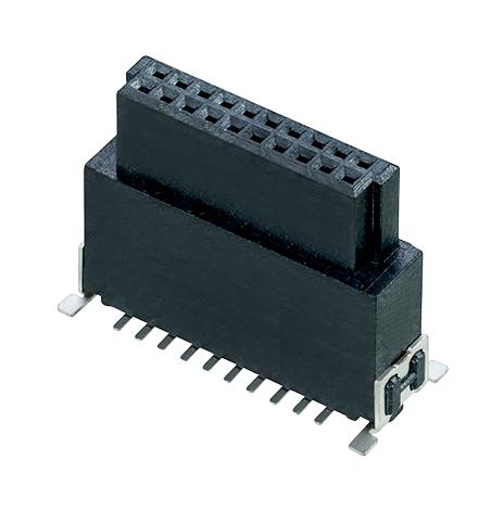 Harwin M55-6022042R Board-To-Board Connector 1.27 mm 20 Contacts Receptacle Archer Kontrol M55-602 Series