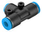 Festo QST-6-4 Pneumatic Fitting Push-In T-Fitting 14 bar 6 mm PBT (Polybutylene Terephthalate) QST