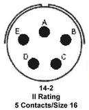 Amphenol Industrial PT06E-14-5S (476) Circular Connector Receptacle Size 14 5 Position Cable