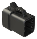 Amphenol SINE/TUCHEL ATP06-6S-BLK ATP06-6S-BLK Automotive Connector Housing ATP Plug 6 Ways
