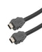L-COM TRGIX602LZ-BLK-30CM Enet Cord CAT6A IX B PLUG-B PLUG/11.8" New