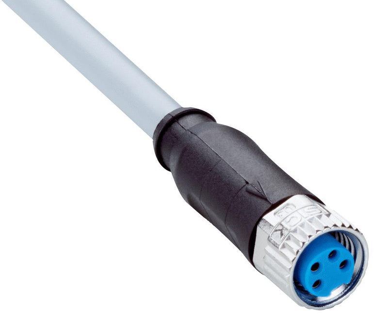 Sick YF8U14-050VA3XLEAX Sensor Cable A Coded M8 Receptacle Free End 4 Positions 5 m 16.4 ft New