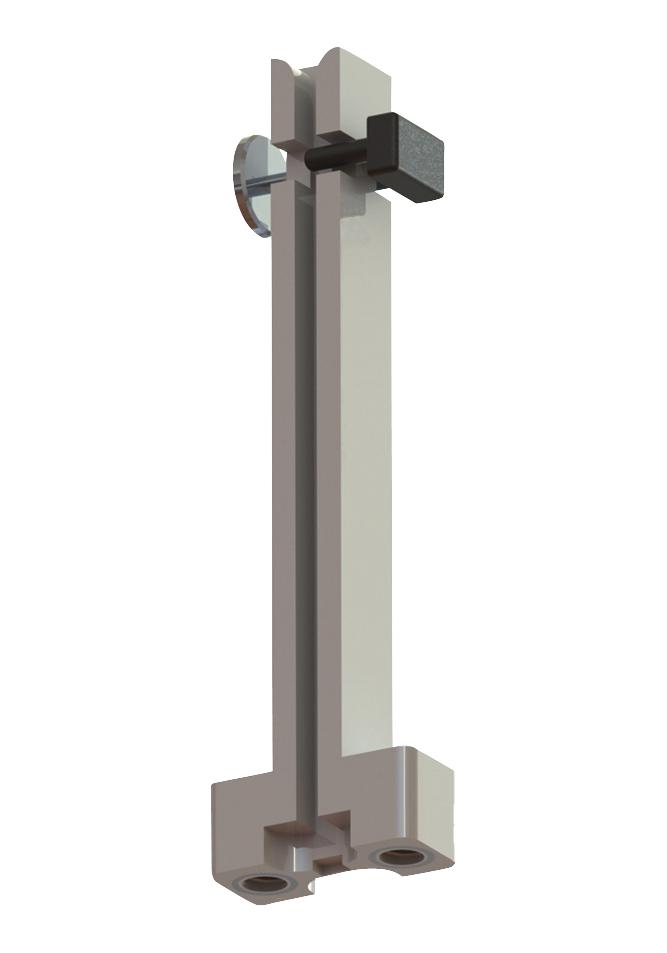 Essentra Components VMCG-65-MPBK-K VMCG-65-MPBK-K Card Guide Vertical Mount Nylon PCB