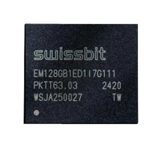 Swissbit SFEM256GB1ED1TO-A-8H-111-STD Flash Memory 3D TLC Nand 256 GB BGA 153 Pins