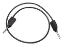 Mueller Electric BU-2929-M-39-0 Banana Test Lead 4mm Stackable Plug 39 " 990.6 mm Black