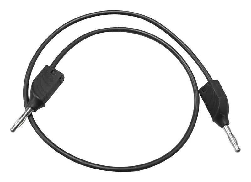 Mueller Electric BU-2929-M-39-0 Banana Test Lead 4mm Stackable Plug 39 " 990.6 mm Black