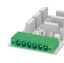 Phoenix Contact PC 6-16/ 5-GF-1016 Terminal Block w/Flange Header 10.16 mm 5 Ways 76 A 1 kV Through Hole Right Angle