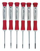 Xcelite XP600 Screwdriver Set ESD Precision Slotted Phillips 6 Piece