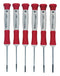 Xcelite XP600 Screwdriver Set ESD Precision Slotted Phillips 6 Piece