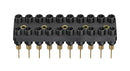 Staubli 63.9363-21 IC &amp; Component Socket 20 Contacts Strip 5.8 mm 12