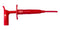 Mueller Electric BU-20432-2 Test Accessory Red 1 A Right Angle Insulated Plunger Hook Clip